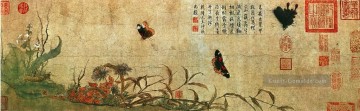 Chinesische Werke - Zhaocang Schmetterling Chinesische Kunst